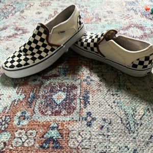 Vans checker slip-ins